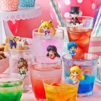 Ochatomo Series Sailor Moon "Moon Prism Cafe" 8 Pack Set เซเลอร์มูน ฟิกเกอร์แท้ โมเดล เกาะแก้ว กาชาปอง