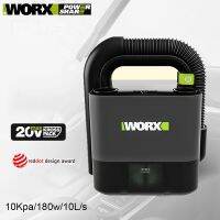 Haywood1 Worx Cordless Cleaner WU030 10KPa 20V Speeds Adjuatable for Car Gardon Cleaning Share Battery