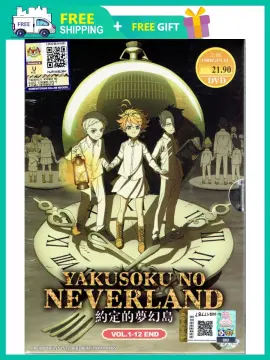 The Promised Neverland Yakusoku no Anime Season 1 & 2 DVD English