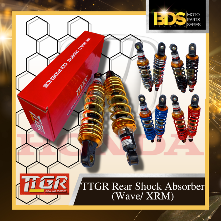 TTGR Rear Shock Absorber 280mm 310mm 340mm Wave XRM Lazada PH
