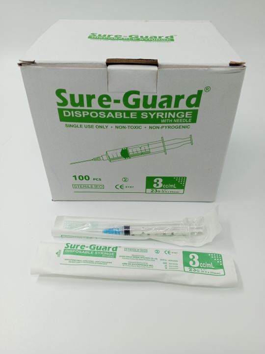 Sure-Guard 3cc Disposable Syringe | Lazada PH