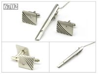 【HOT】 Gift Pop Tie คลิปและ Cufflink ชุดสำหรับชายคลาสสิกเมตร Tie คลิป Cufflinks ชุดทองแดง Tie Bar Golden Tie Collar Pin เครื่องประดับ