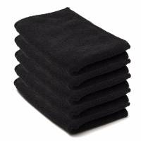 20pcsset Car e Polishing Wash Towels Microfibers Detailing Cleaning Soft Cloths Home Window 30x30cm Black