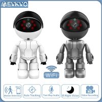 EVKVO 5MP Robot PTZ Wifi IP Camera Indoor video Surveillance Cameras With Wifi Smart Home AI Human Detect Wireless CCTV Camera Household Security Syst