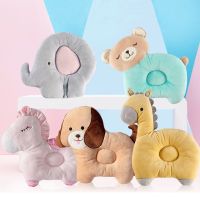 ZZOOI Baby Shaping Pillow Lovely Cartoon animal Head Protect Pillow Soft Breathable Anti-rollover Multifunction Infant Supplies