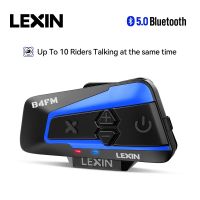 【LZ】☄  Lexin-interfone lx-b4fm-x para capacete da motocicleta com rádio fm bluetooth para 10 pilotos