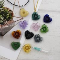 1X Diffuser Perfume Refillable Aromatherapy Bottle Pendant Jewelry Indicates Glass