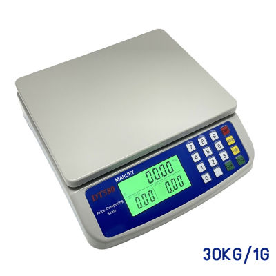 เครื่องชั่งพัสดุ 30kg/1g Digital Scale เครื่องชั่งอาหาร เครื่องชั่งน้ำหนักดิจิตอลในครัวเรือน โรงงาน แบบคำนวณราคาได้