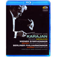 Blu ray 25g Mozart No.5 in a major, cudevashak No.9 Karajan Menuhin