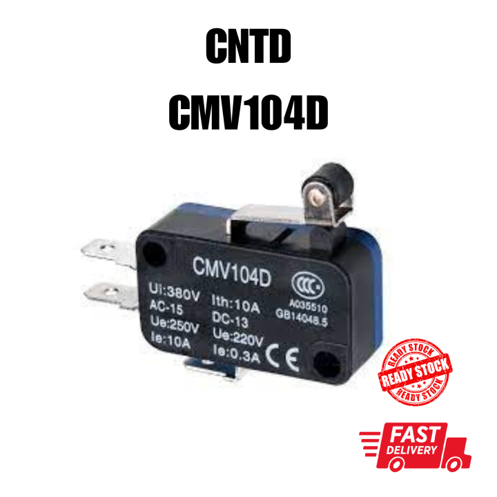 CNTD CMV104D Roller Micro Switch | Lazada