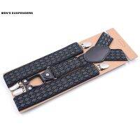 【YF】☋☃  3.5 X 120cm Adult Suspenders Men Adjustable Elastic 4 Trousers Braces Pantalones Vaqueros Mujer