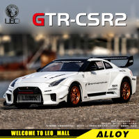 LILEO 1:24นิสสัน GTR CSR2โลหะ D Iecast ล้อแม็กรถของเล่นรุ่นรถบรรทุกสำหรับเด็กผู้ชายเด็กเด็กของเล่นยานพาหนะงานอดิเรกคอลเลกชัน