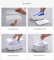 Popular Storage Box Japanese Pure White Plastic Tissue Storage Box Wet Tissue Box Small Items Storage