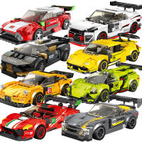 City Speed Champion Sport Racing Cars Building Blocks Model MOC Bricks Racer Vehicle Kid Education Toys for Childrens Boys Gifts