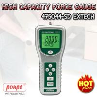 EXTECH เครื่องวัดเเรงดึง High Capacity Force Gauge/Datalogger รุ่น 475044-SD /สีเขียว-เงิน[ของแท้ จำหน่ายโดยตัวแทนแต่งตั้ง]