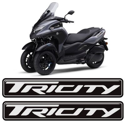 For Yamaha Tricity 125 300 Motorcycle Emblem Badge Logo Decals Scooter Stickers Tank Pad Cover 2015 2016 2017 2018 2019 2020