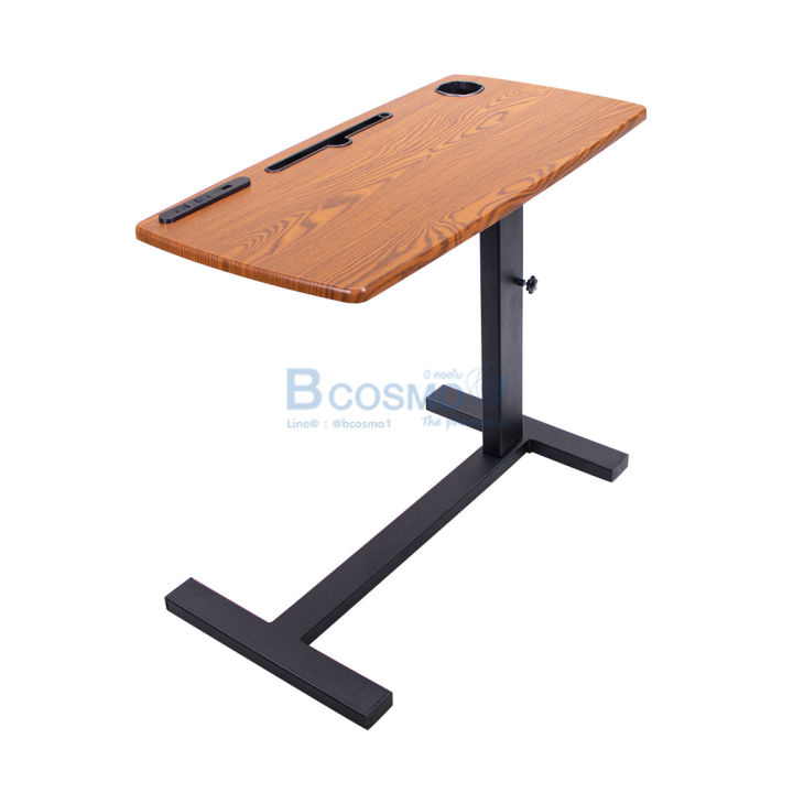 โต๊ะคร่อมเตียง-อเนกประสงค์-โครงสร้างทำจากเหล็กเคลือบสี-มีล้อเลื่อน-สามารถเคลื่อนย้ายได้สะดวก