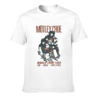 Cheap Sale Motley Crue Rock N Roll World Tour 1983 Cotton MenS Graphics T-Shirts