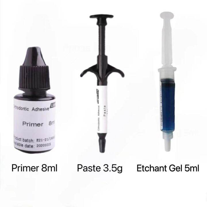 Dental Bonding Agent Acid Etching Gel Light Cure Adhesive Paste Dental