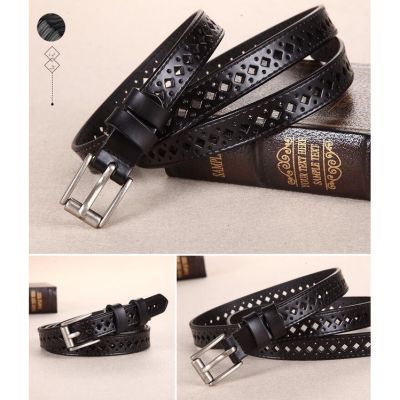 Hot Sale Luxury Women Belt New Design Genuine Leather Pin Buckle Belts Vintage Style Top Quality Newest Belts Waistband