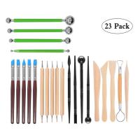 23PCS Polymer Clay Tools Sculpting Tools Ceramic Pottery Tools Ceramica Clay Stacks Ceramic Sculpting Tools For Model