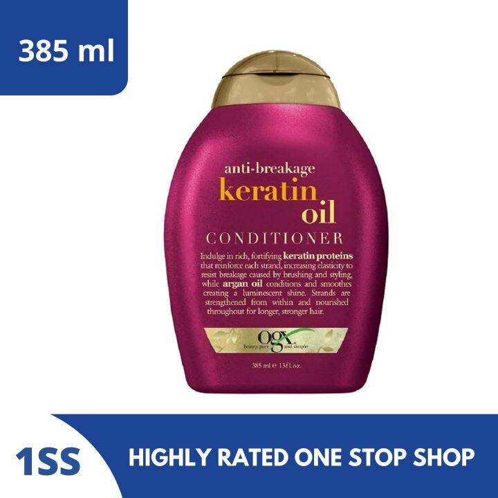 AntiBreakage Keratin Oil Conditioner, 385ml Lazada PH