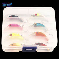 PRO 8Pcs Minnow เหยื่อตกปลา4ซม./1.5G Mini Lure Sinking เหยื่อปลอม Hard เหยื่อตกปลาเหยื่อ Wobblers Jerkbait