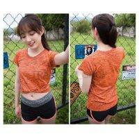 เสื้อสปอร์ต เสื้อยืดออกกำลังกาย Sport T-Shirts ผ้านิ่มมาก ใส่สบายเข้ารูปสีสันสดใส มี5 สีให้เลือก