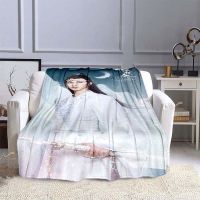 ChenQingLing Throw Blanket Print Warm Flannel XiaoZhan WangYibo Mo Dao Zu Shi Blankets for Fans Sofa Bed blankets