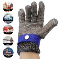 Gloves Anti-cut Wear-resistant Slaughter Gardening Hand Working Metal Mesh