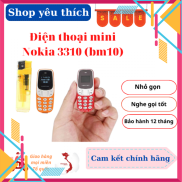 Điện thoại bm10mini có 2 sim hỗ trợ nghe gọi tốt