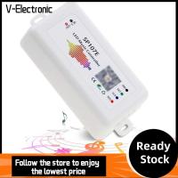 V-ELECTRONIC DC5-24V ตัวควบคุมแถบพิกเซล LED บลูทูธ WiFi SP105E SP107E SP108E ตัวควบคุมเพลง LED ทนทานต่อการใช้งาน แอดเดรส ตัวควบคุมไฟ LED สำหรับ WS2811 LED Strip