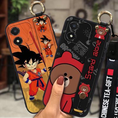 armor case Fashion Design Phone Case For Honor X5 New Cute Shockproof Cover Soft Case Anti-knock Lanyard Durable TPU