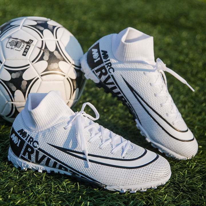 รองเท้าฟุตบอล-fg-ถักนิตติ้งแบบเต็มตัวของ-neymar-รองเท้าคอมแบตพิเศษกันน้ำ