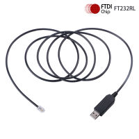 อุตสาหกรรม FTDI FT232RL USB ไปยัง RJ9 4P4C RS232สายเคเบิลอนุกรมสำหรับ Ioptron เมา IEQ30 Pro สมาร์ท EQPro ZEQ25 CEM60 CEM25P