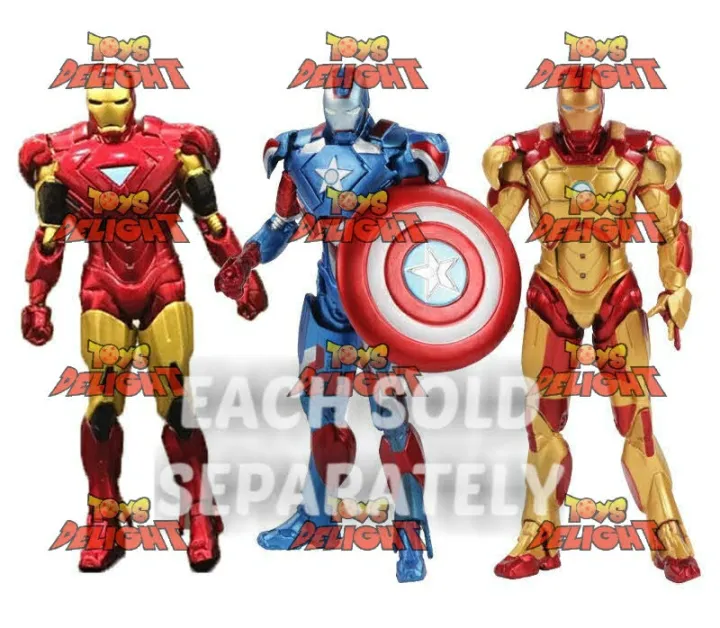 Avengers Ironman 3 Iron Patriot / Mark 42 Mk42 / Mark 6 Mk6 Action Figures  | Lazada Ph