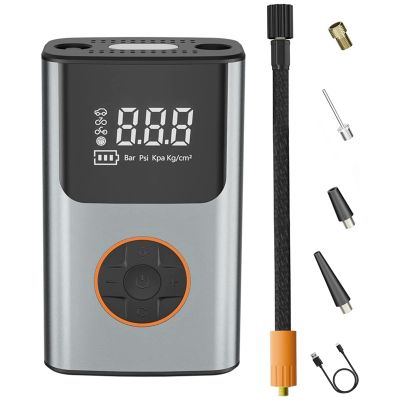 Tire Inflator Air Pump 150 PSI Fast Inflation&amp;Cordless with Rechargeable Battery and Type-C Port