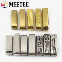 【cw】Meetee 35-40mm Metal Pure Copper Belts Loops Hook Solid ss O D Ring Belt Buckle for Mens Clothing Craft Harare Accessorieshot