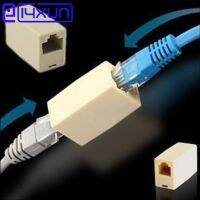 【cw】 4pcs/lot RJ45 10Pcs Cat5e Straight Network Cable Ethernet LAN Coupler Joiner Female To