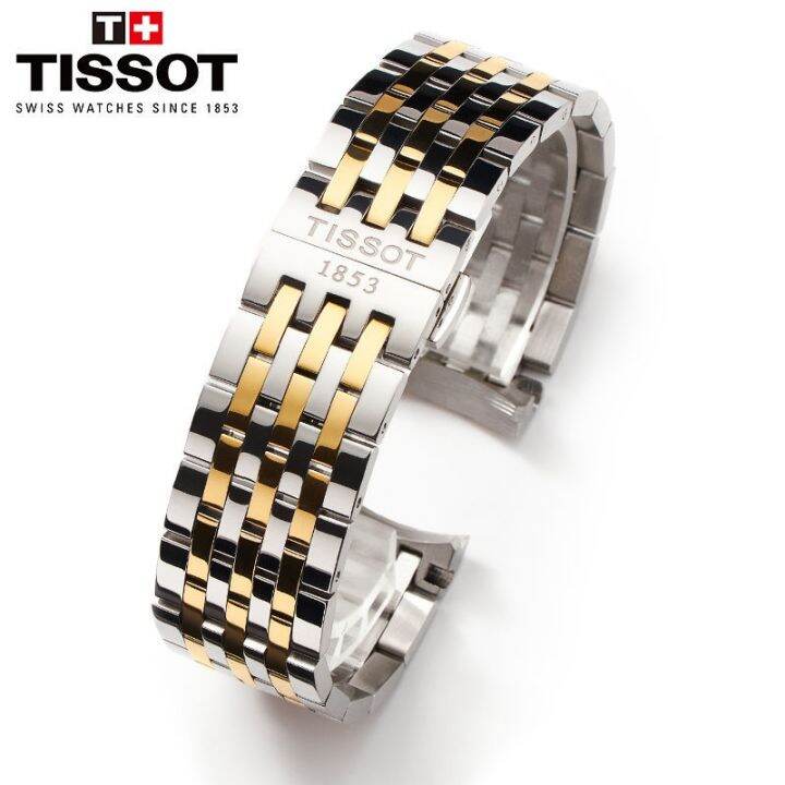 tissot-junya-สายนาฬิกาเดิม-1853-t063-เข็มขัดเหล็กเดิม-t063610-t063617-t063639a-สายนาฬิกา