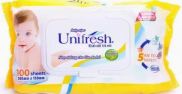 Tp HCM Combo 6 gói khăn ướt Unifresh 100 tờ không mùi Vitamin E- Date luôn