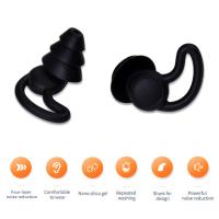 1 Pair Silicone Earplugs Excellent Cozy-Wear Shark-Fin Unisex Accessories Noise Reduction Earplugs Swimming Earplugs Ear Protection