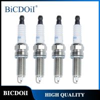 BICDOII 4/6ชิ้นหัวเทียนปกติ18858-10090สำหรับ Hyundai Elantra I30 Kia Rio Cerato ความภาคภูมิใจ2012-2017 LZKR6B-10E เทียนจุดระเบิด