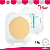 Tellme Sport Nourishing two-way powder cake SPF20 Refill แป้งเท็ลมี แป้งพัฟ สปอร์ต นอร์ริชชิ่ง ทูเวย์ พาวเดอร์ เค็ก รีฟิล 13กรัม (velvetcosme)