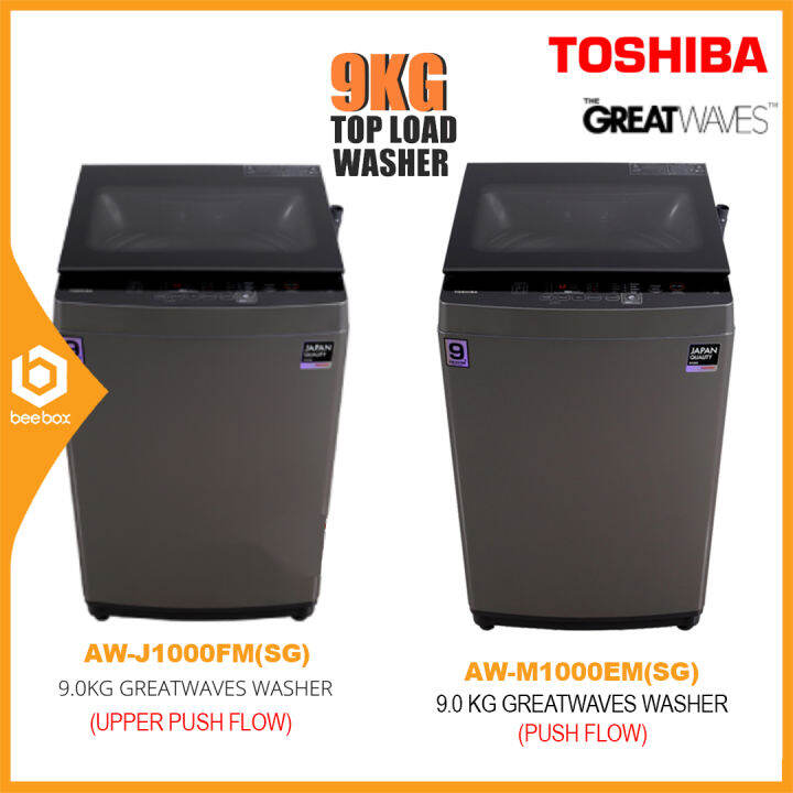 Toshiba AWJ1000FM(SG) / AWM1000EM(SG) (9.0KG) Greatwaves Washer