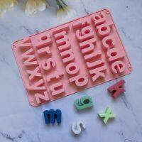 Alphabet Decorative Concrete Molds Silicone Plaster Mold 3D Capital English Letters Cement Mold Birthday Party Cake Decoration Bread Cake  Cookie Acce