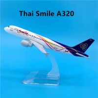 16ซม. 1: ขนาด400เครื่องบินแอร์บัสสายการบิน A320เครื่องบินจำลองโมเดลเครื่องบินโลหะ Mainan Pesawat Terbang เด็กสะสม