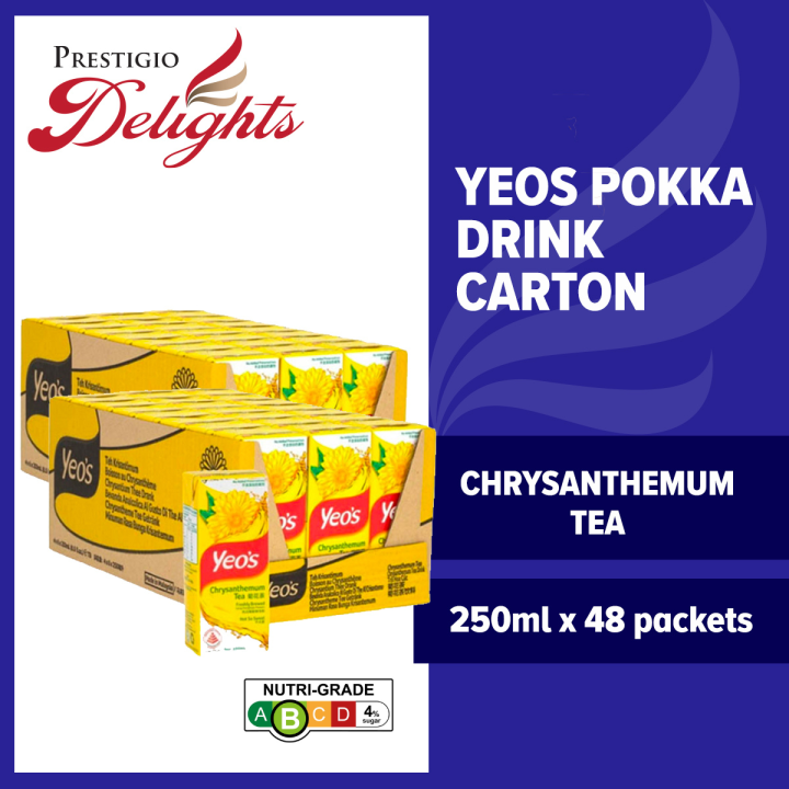 Yeo's Chrysanthemum Tea (48 packets) 250ml Lazada Singapore