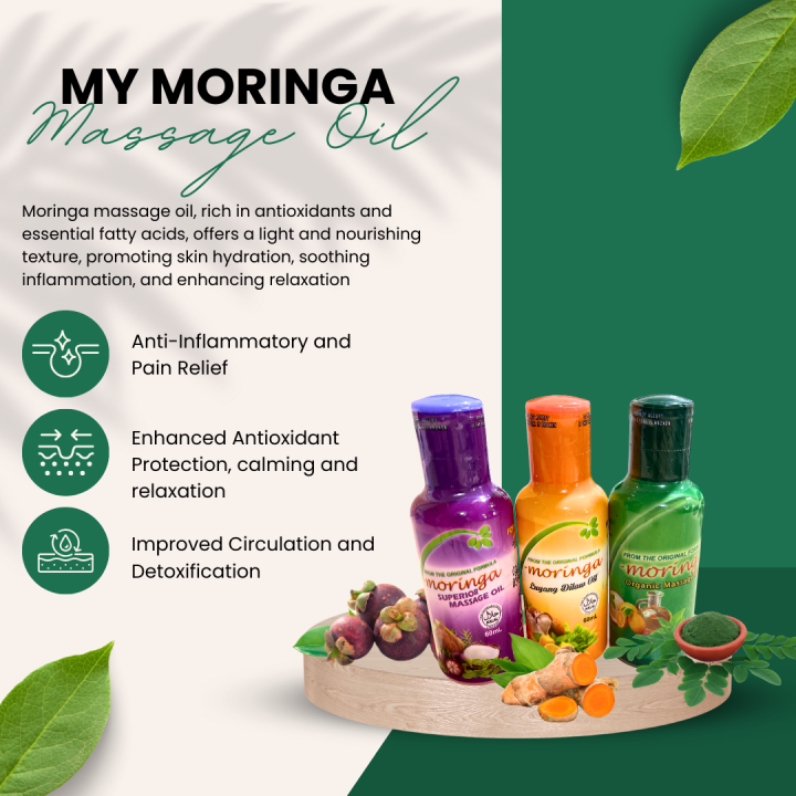 My Moringa Massage Oil Liniment Luyang Dilaw Pain Killer Pure Organic ...