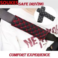 Car Seat Safety Belt Shoulder Pad Covers For Ford Focus 2 3 Fiesta Mondeo Kuba Ecosport Mini Cooper R56 R50 R53 F56 F55 R60 Jeep Seat Covers